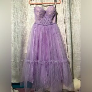 Midi Lavender Dress